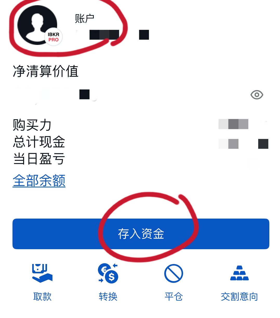 盈透证券使用指南之：盈透APP入金实操