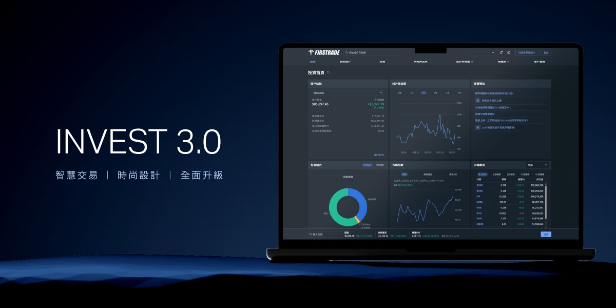 Firstrade Invest 3.0正式上线 — 体验全新交易平台