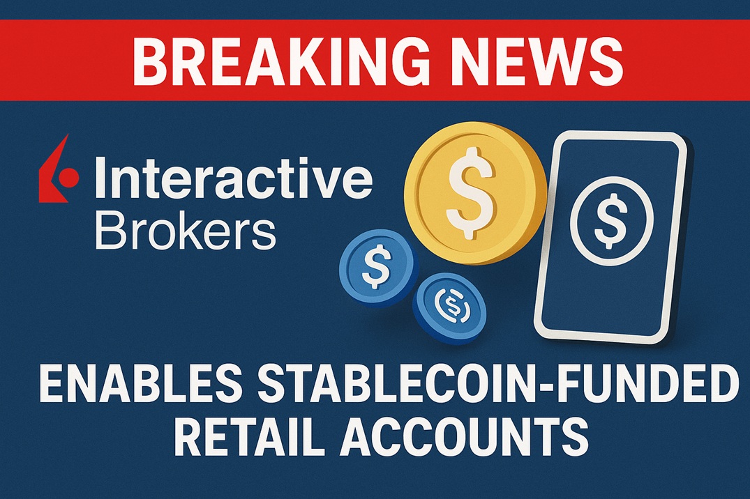 Interactive Brokers 盈透证券开始支持稳定币入金