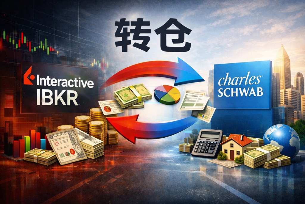 盈透证券IBKR无损转仓嘉信理财Schwab教程