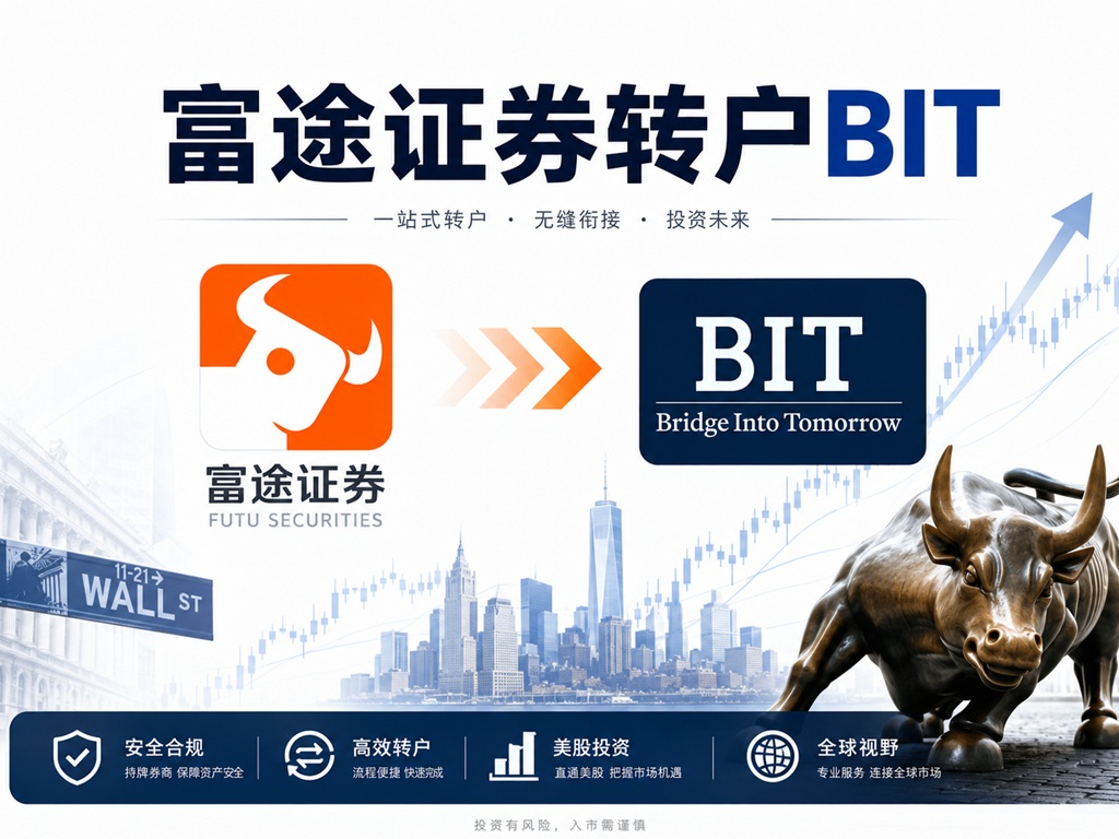 美股转仓指南富途证券转户 Bitcom 图文教程