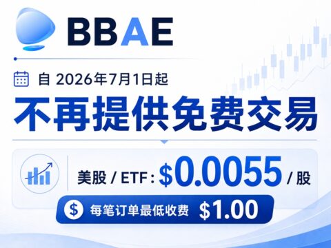 必贝证券（BBAE）自2026年7月1日起开始收取平台费