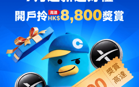 致富证券7月大促：开户拿高达HK$8800奖赏+转仓送HK$1000/只+抽12万港币大奖