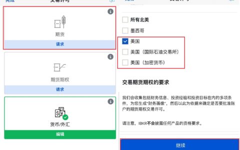 盈透证券（IBKR）怎么开通期货权限？盈透期货如何下单？