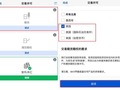 盈透证券（IBKR）怎么开通期货权限？盈透期货如何下单？
