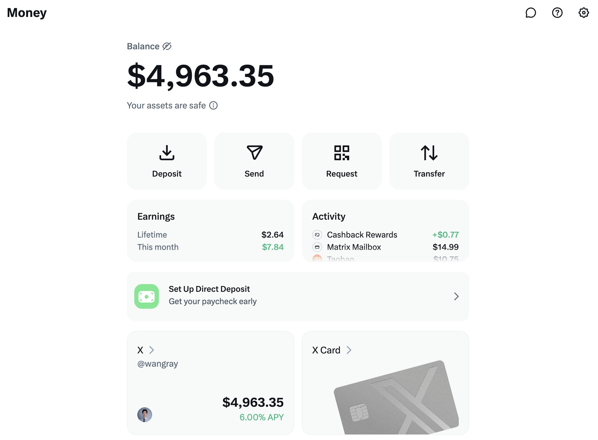 X Money Balance - 口袋开户 - 2026最新港美股开户指南 | 盈透必贝复星腾达致富证券 | 美股券商推荐 一文读懂马斯克的 X Money云居民开通全流程指南